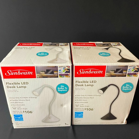Task Lamp (set of 2) new in box - Picture 1 of 6